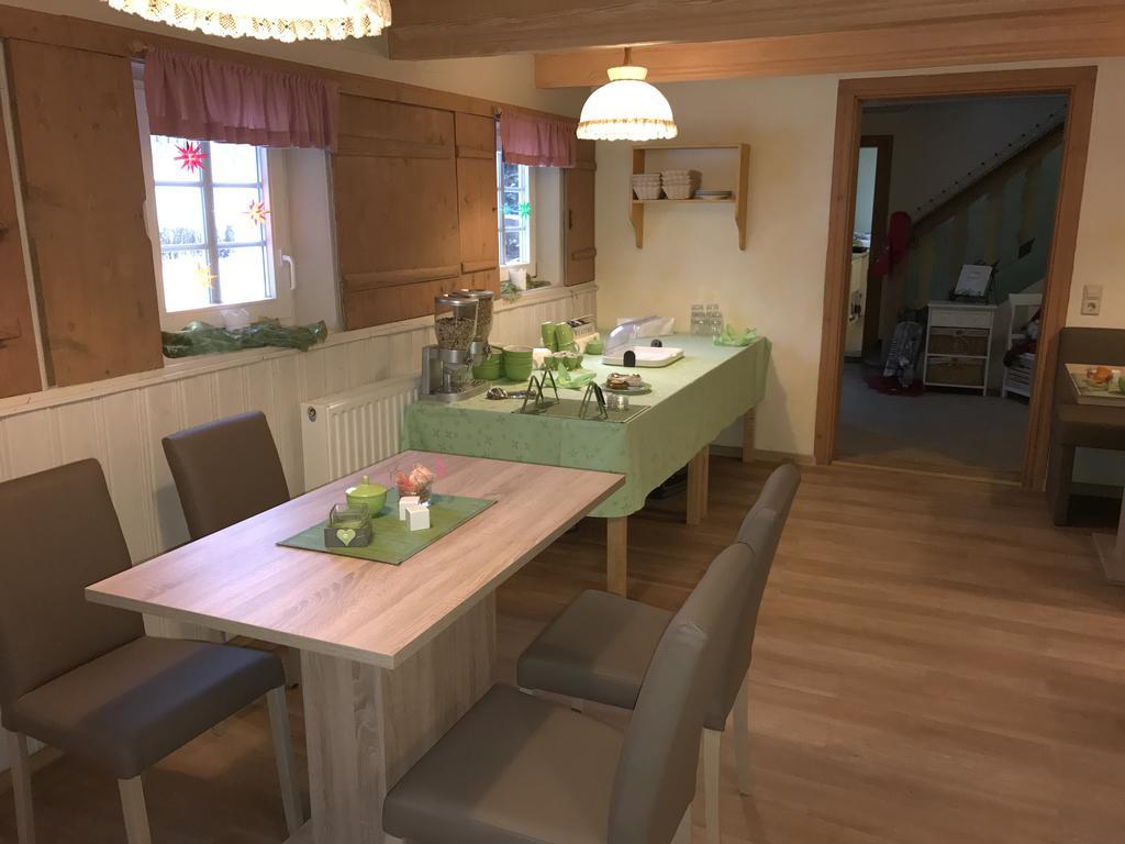 Pension Immergruen Kurort Jonsdorf Eksteriør bilde